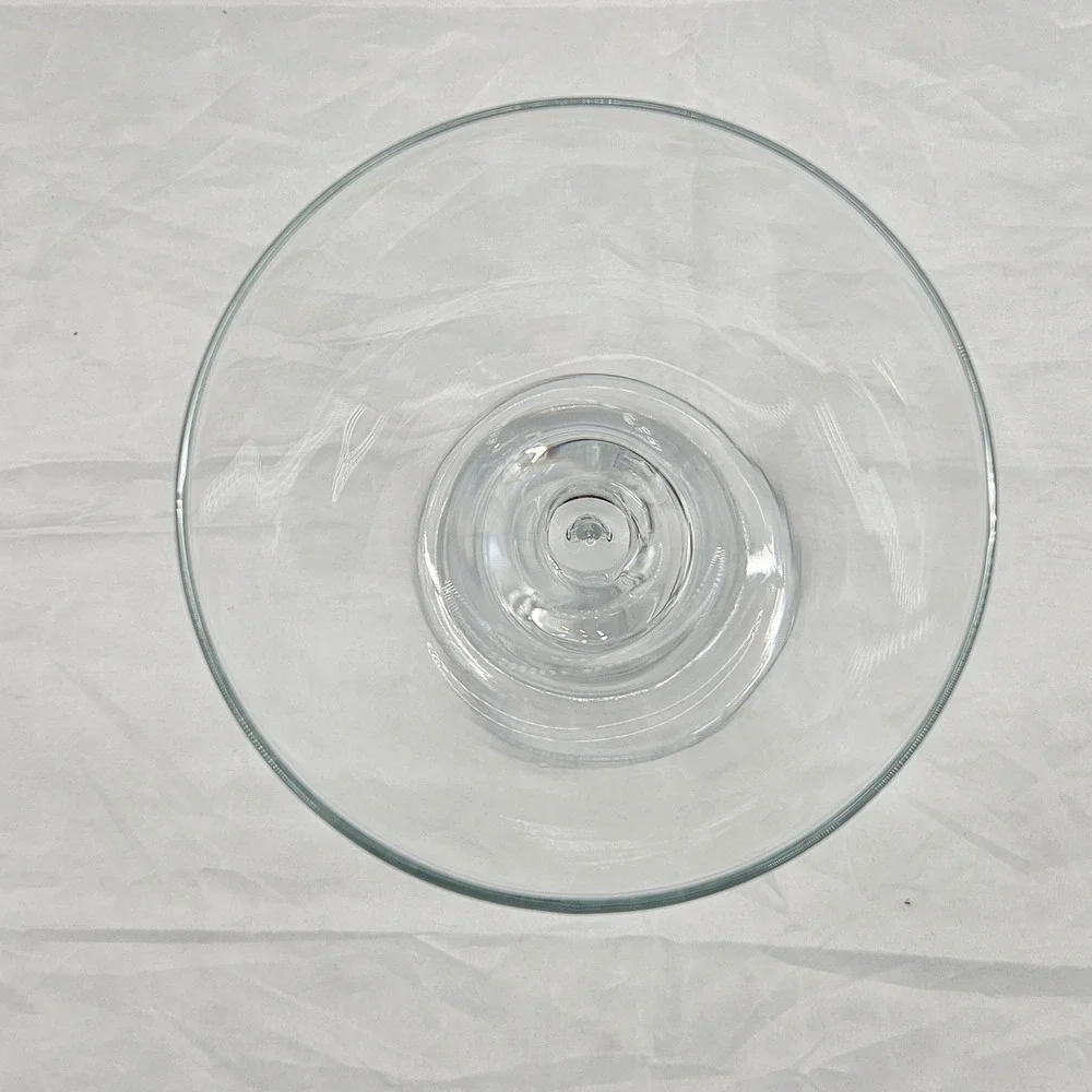 Libbey37799 Z-Stem Clear Martini Glass Modern Sculptural Barware‎ 7 Inch